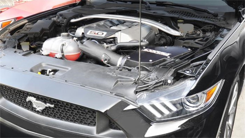 مدخل هواء بارد لسيارة فورد موستانج GT 5.0 لتر V8 من كورسا (2015-2017) مع فلتر زيت MaxFlow 5