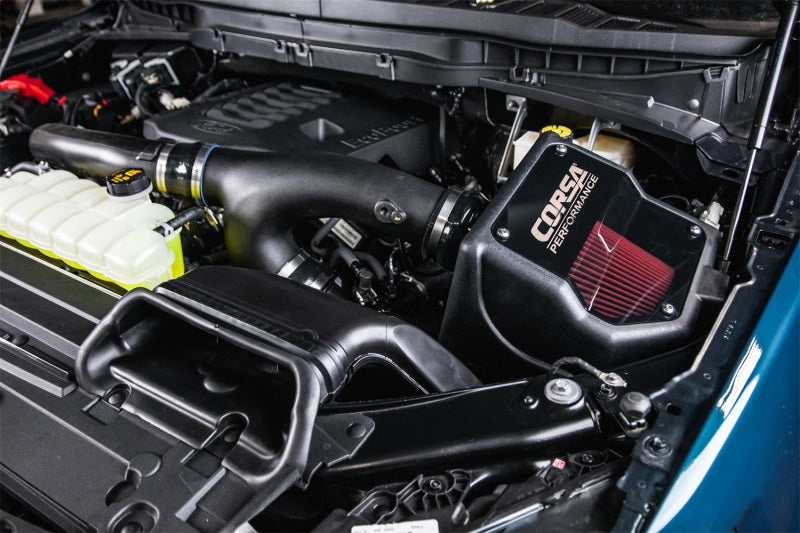 مدخل هواء بارد Ecoboost سعة 3.5 لتر لسيارة فورد F150 كورسا 2021-2025 مع فلتر DryTech