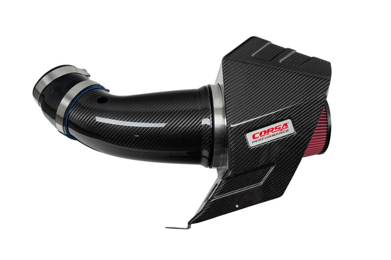 مدخل هواء من ألياف الكربون لسيارة كورسا 20-25 دودج دورانجو SRT Hellcat مع فلتر زيت DryTech 3D بدون فلتر زيت