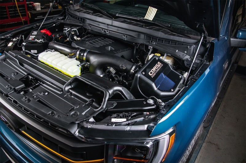 مدخل هواء بارد Ecoboost سعة 3.5 لتر لسيارة فورد F150 كورسا 2021-2025 مع فلتر زيت MaxFlow 5