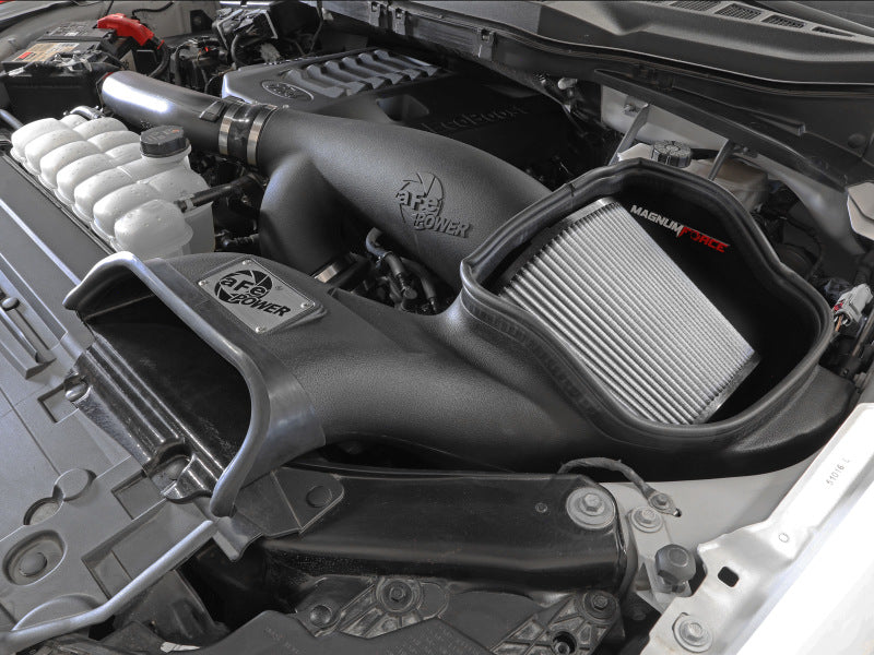 مدخل هواء aFe MagnumFORCE المرحلة 2 Pro DRY S فورد F-150 V6 سعة 3.5 لتر (tt) موديل 2021