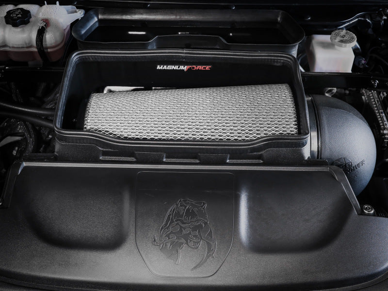 aFe 21-23 RAM 1500 TRX V8-6.2L SC Magnum FORCE Stage2 نظام سحب الهواء البارد مع Pro DRY S