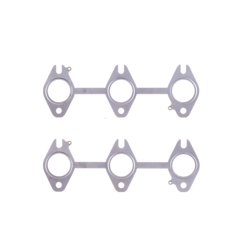 كوميتيك دودج كومينز 5.9 لتر 24 فولت/24 فولت تيار متردد 0.040 بوصة MLS (2) حشية عادم ثلاثية المنافذ