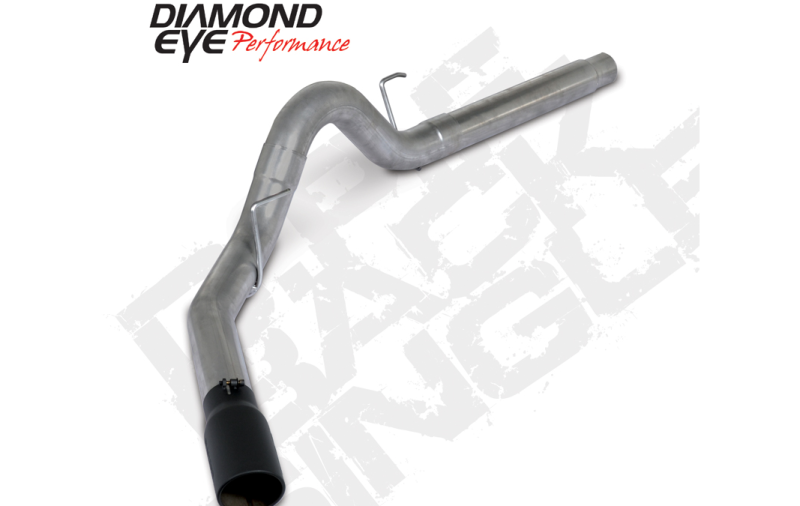 طقم عادم خلفي Diamond Eye 409SS DPF 18-19 Ford 3.0L Powerstroke F150 - 4 بوصة مع طرف 4512BRA-DEBK