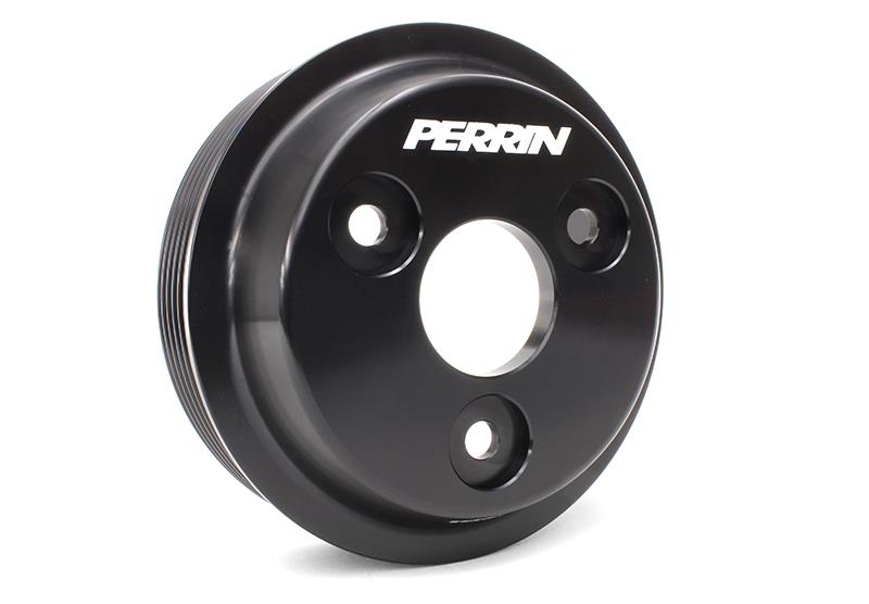 PERRIN 15-21 Subaru WRX / 18-20 Crosstrek / 14-18 FXT Lightweight Water Pump Pulley - Blk