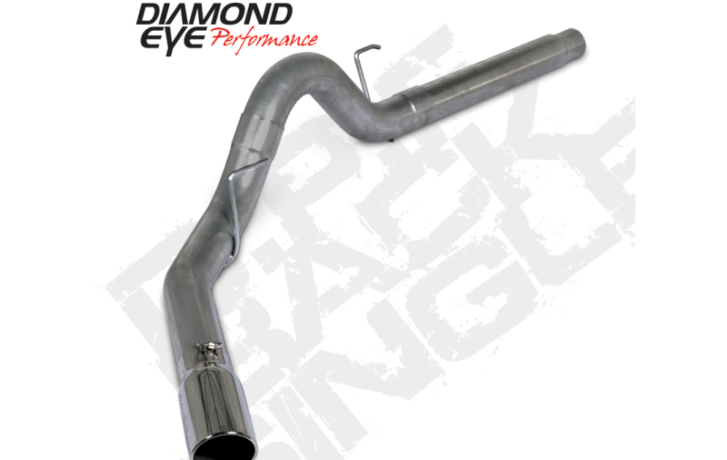 طقم عادم خلفي Diamond Eye 409SS DPF مع طرف 4512BRA-DE، فورد باور ستروك F150 سعة 3.0 لتر، موديل 18-19