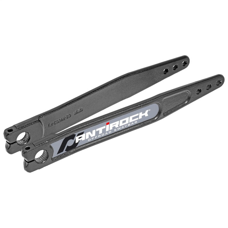 RockJock Antirock Forged Chromoly Sway Bar Arms (18in Long x 25 Spline .69in Offset)