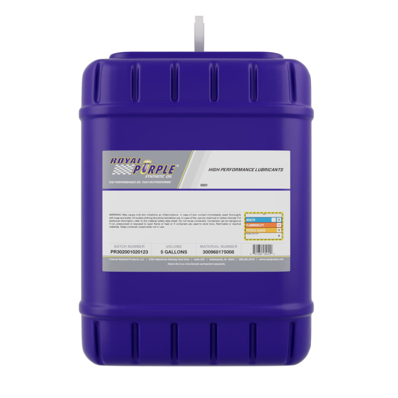 Royal Purple HPS Synthetic High Performance Street 5W30 Motor Oil - 5 Gallon