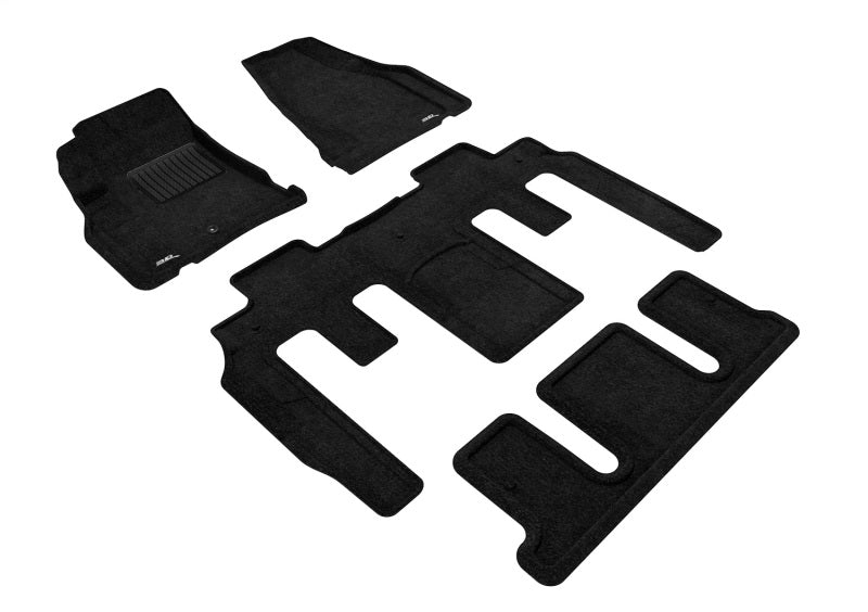 3D MAXpider 07-16 GMC Acadia / GMC Acadia Limited 17 Elegant Black R1 R2 R3 Bucket Seats
