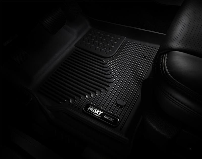 Husky Liners 18-24 Jeep Wrangler JL X-Act Contour Black 2nd Row Floor Liners