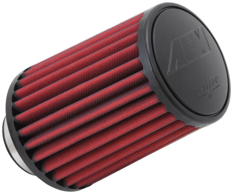 فلتر هواء AEM Dryflow - مخروطي الشكل - قطر الشفة الداخلي 2.75 بوصة × القطر الخارجي للقاعدة 5.5 بوصة × القطر الخارجي العلوي 4.75 بوصة × الارتفاع 7.5 بوصة