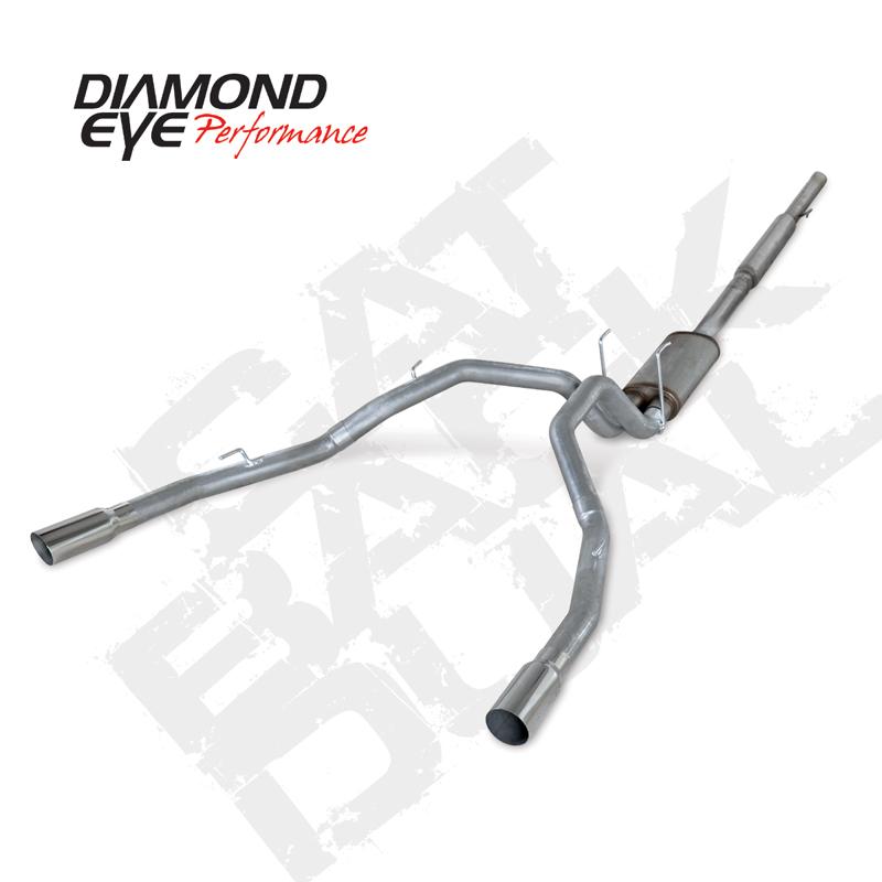 طقم عيون الماس 3 بوصة CB DUAL SS: دودج 1500 2009-12 HEMI