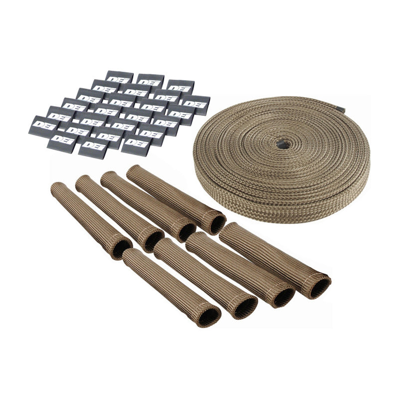 مجموعة DEI Protect-A-Boot and Wire Kit 8 أسطوانات - تيتانيوم