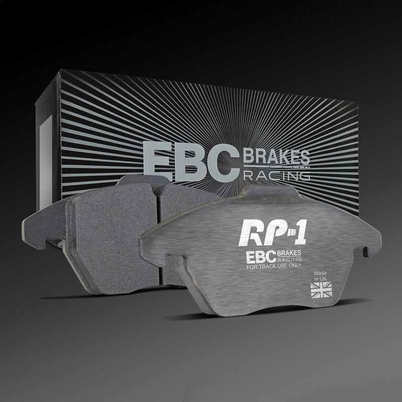 EBC Racing 12-14 Volkswagen Golf R (Mk6) RP-1 Race Rear Brake Pads