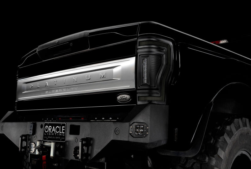 Oracle Lighting 17-22 Ford F-250/350 (Black Series) Flush Mount LED Tail Lights