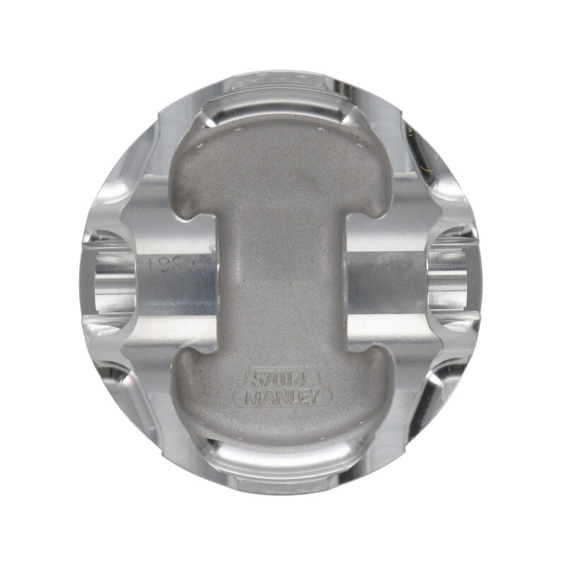 Manley Chevrolet LS Piston Set - 4.185in Bore 1.115in CH, -18.00 CC