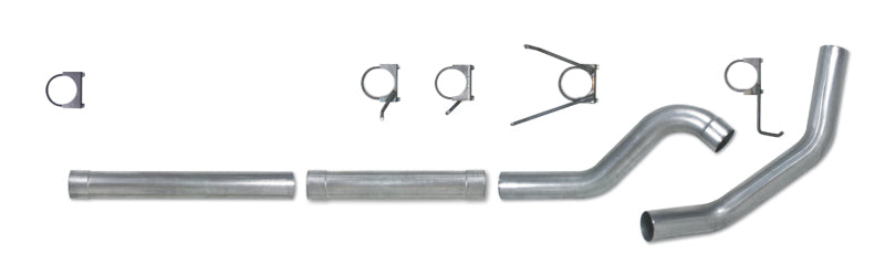 طقم عيون الماس 4 بوصات CB MFLR أنبوب RPLCMENT SGL SS: 2004.5-2007.5 DODGE CUMMINS 600