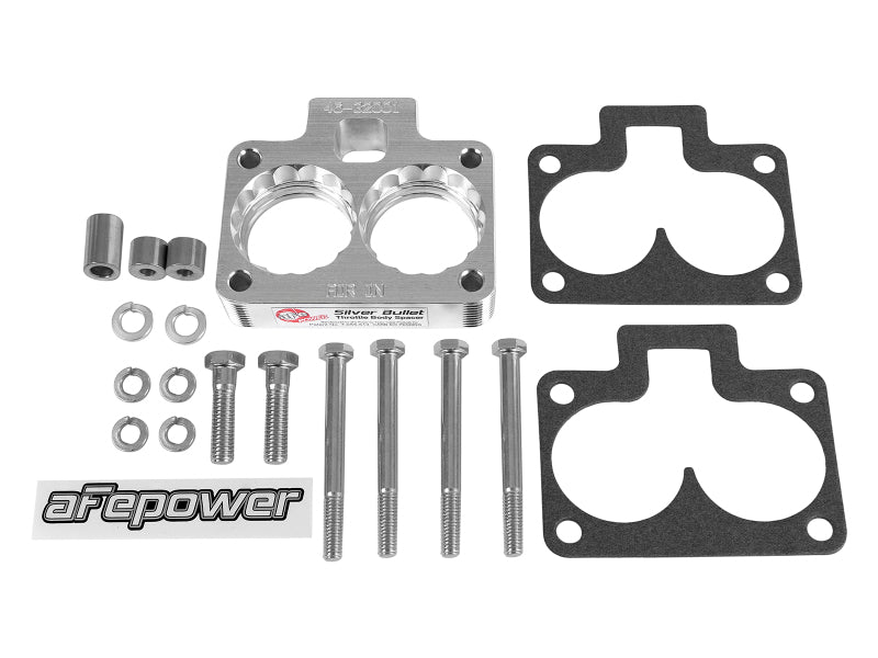 فواصل جسم الخانق من aFe Silver Bullet لشاحنات TBS Dodge موديلات 94-01 V8 سعة 5.2/5.9 لتر