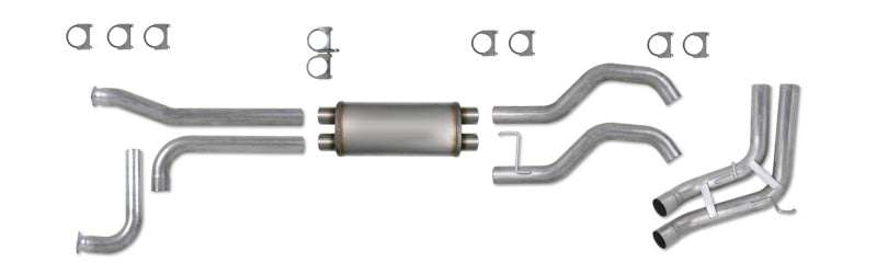 طقم عيون الماس 3-1/2 بوصة CB SPORT-SIDE DUAL GAS AL: نيسان تيتان 5.6 لتر 07-10