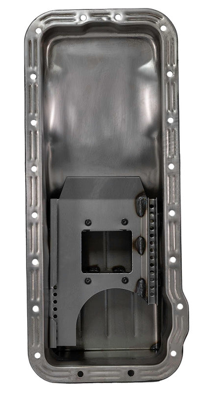 Moroso Ford 352-428 FE (w/Front Sump) Deep Wet Sump 7qt 7.5in Steel Oil Pan