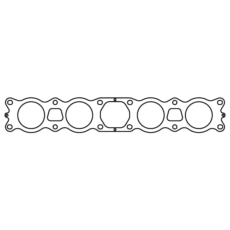 Cometic Ford 500 JC50 Pro Stock V8 .030in MLS Exhaust Manifold Gasket Set - 2.200in Round Port