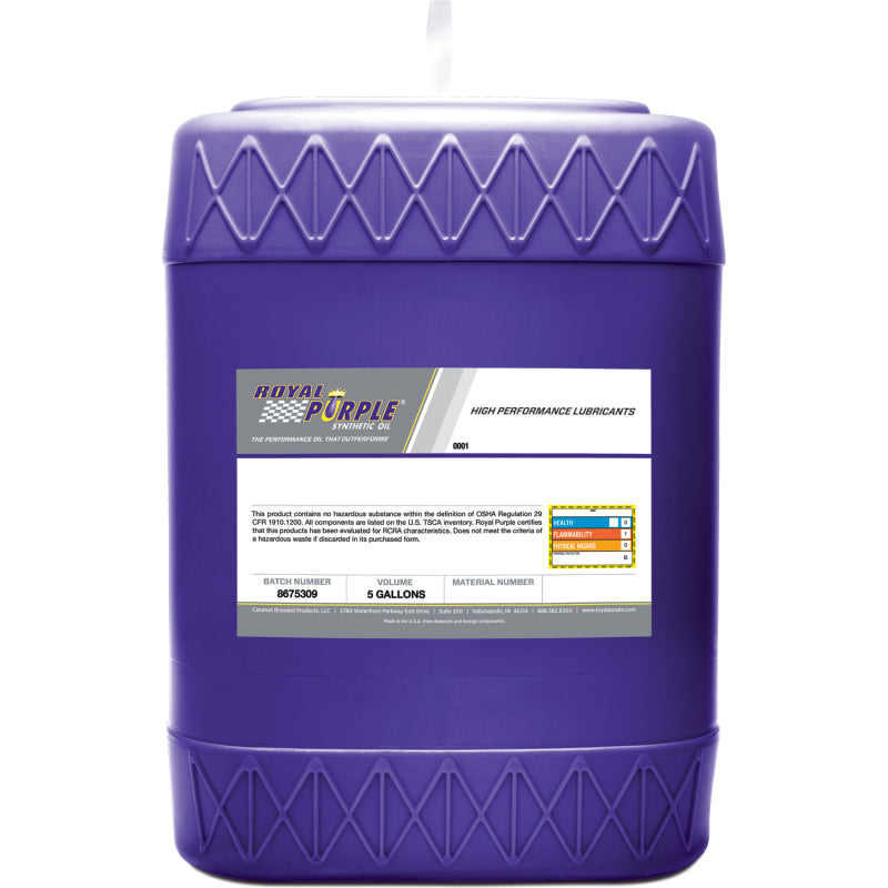 Royal Purple Premium Synthetic High Performance Multi-Grade 10W30 Motor Oil - 5 Gallon