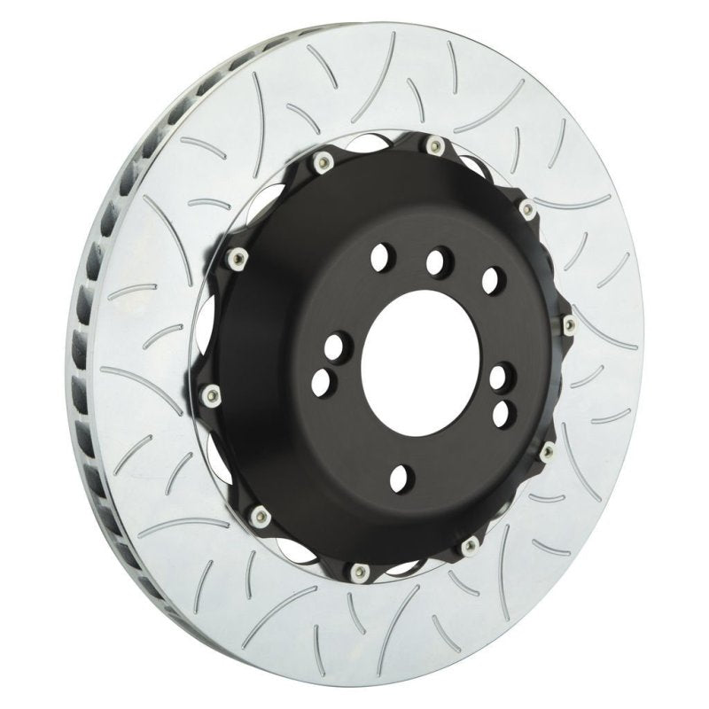 Brembo 12-16 991.1 C2S/C4S/GTS (باستثناء PCCB) أقراص Rr مكونة من قطعتين مقاس 350x28، قرصان مشقوقان من النوع 3