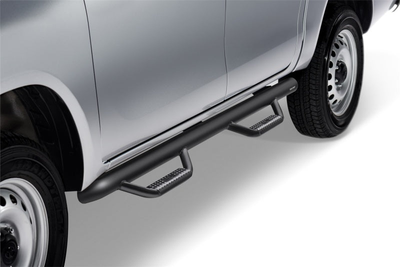 N-Fab Nerf Step 16-17 Toyota Tacoma Double Cab 5ft Bed - Tex. Black - W2W - 3in