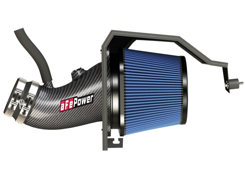 مدخل هواء من ألياف الكربون aFe MagnumFORCE المرحلة الثانية Pro 5R 11-17 Dodge Challenger/Charger SRT-8 V8 6.4L