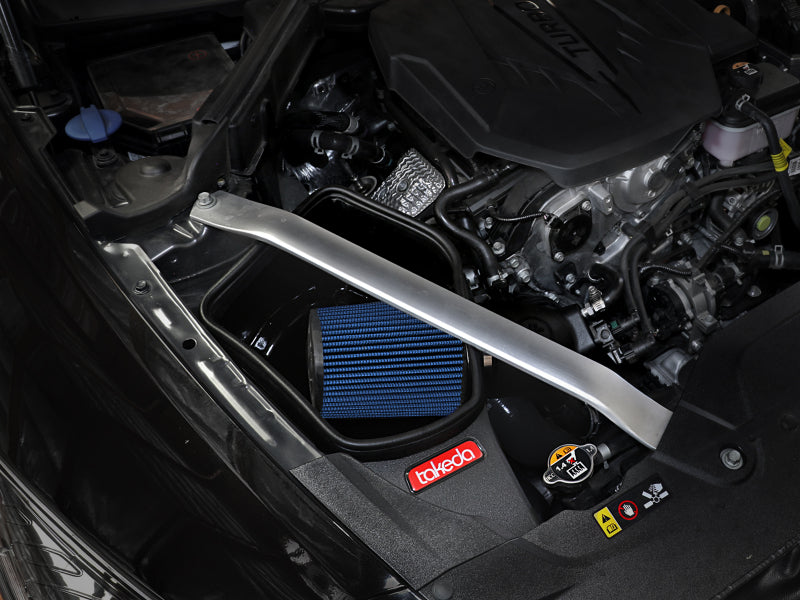 aFe 22-23 Kia Stinger L4 2.5L (t) نظام سحب الهواء البارد Takeda Stage-2 مع فلتر Pro 5R