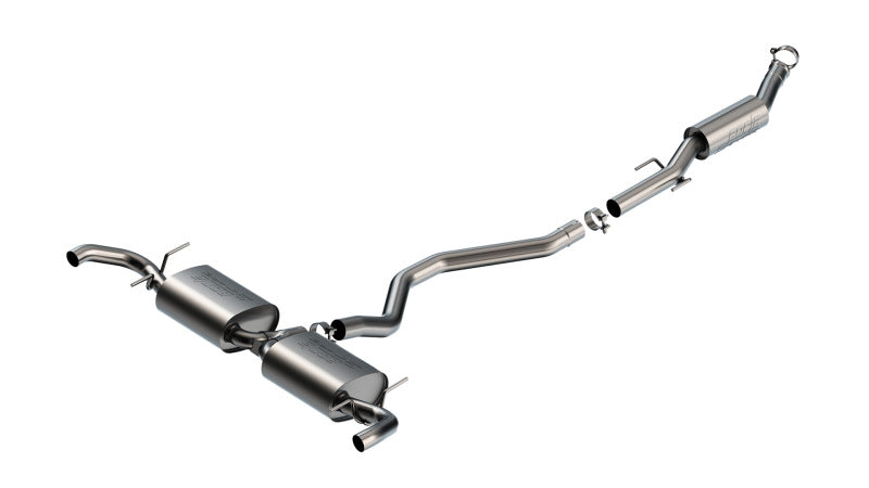 بورلا 22-24 جيب جراند شيروكي 4xe 2.0 L4 AWD S-Type عادم كات باك بدون أطراف