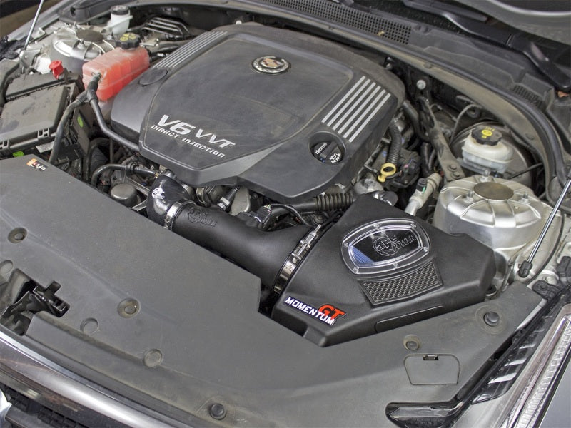 نظام سحب هواء aFe Momentum PRO 5R المرحلة الثانية 13-16 كاديلاك ATS 3.6 لتر V6