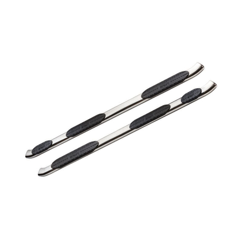 Westin 2015-2018 Ford F-150 SuperCrew (6.5ft Bed) PRO TRAXX 5 WTW Oval Nerf Step Bars - SS