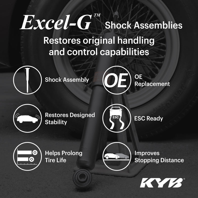 KYB 14-18 Mazda 3 Excel-G Shock Assembly - Rear