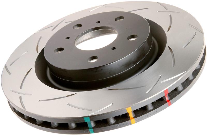 DBA 05 Pontiac GTO Rear Slotted 4000 Series Rotor