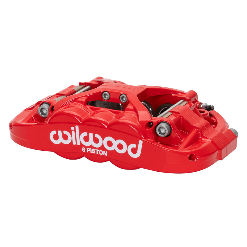 Wilwood XRS6R 1.62/1.12/1.12 1.25 Rotor L/H Caliper - Red