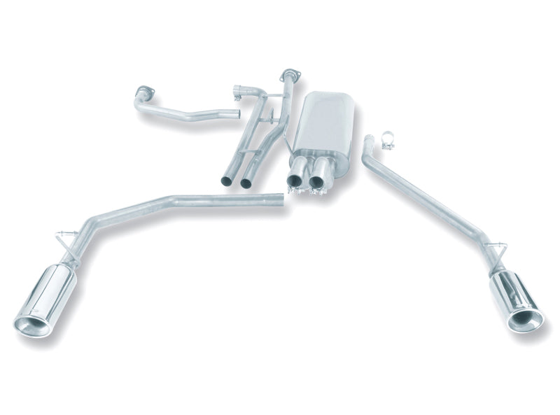 بورلا 04-15 نظام عادم نيسان تيتان 5.6L-V8 2&amp;4WD Catback
