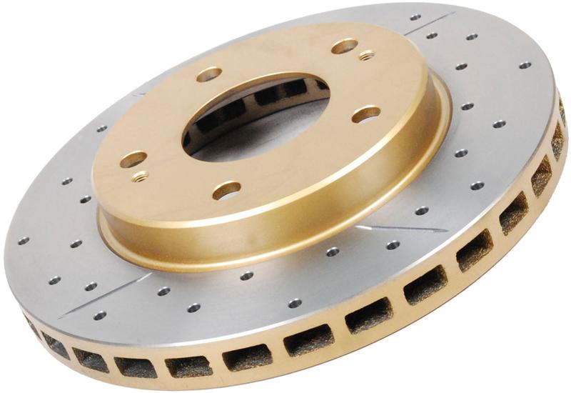 DBA 06-07 WRX / 05-08 LGT Rear Drilled & Slotted Street Series Rotor