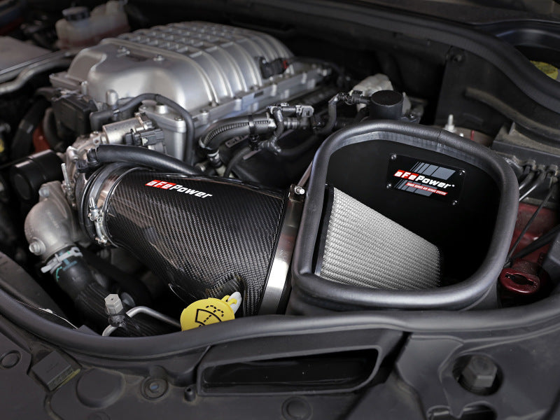 إطار aFe Track Series من ألياف الكربون Pro Dry S AIS - جيب جراند شيروكي تراك هوك 6.2 لتر موديل 19-20