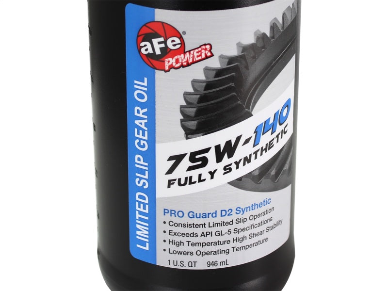 زيت تروس صناعي aFe Pro Guard D2، 75W140، سعة 1 كوارت