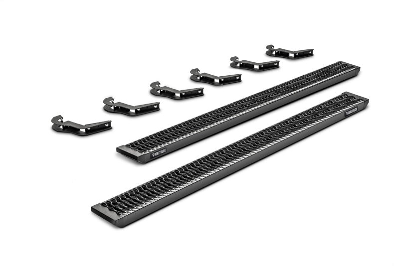 N-Fab Growler Fleet 07-19 Toyota Tundra Crew Cab - Cab Length - Tex. Black