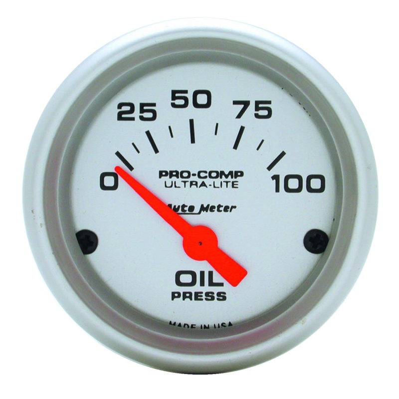 طقم لوحة القيادة Autometer Ultra-Lite 70-74 E-Body/Cuda/Challenger، 6 قطع، مقياس سرعة الدوران/ميل في الساعة/الوقود/الزيت/WTMP/الفولت