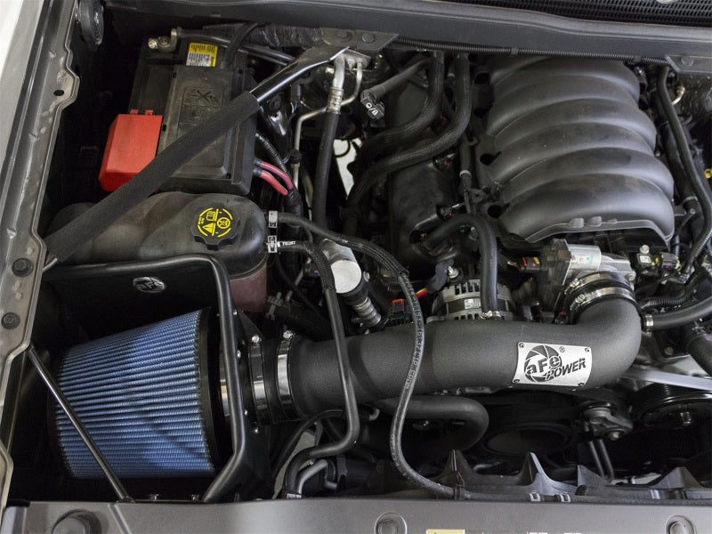 aFe MagnumFORCE Stage-2 PRO 5R CAI 14-17 GM Silverado/Sierra 1500 5.3L/6.2L مع مروحة كهربائية