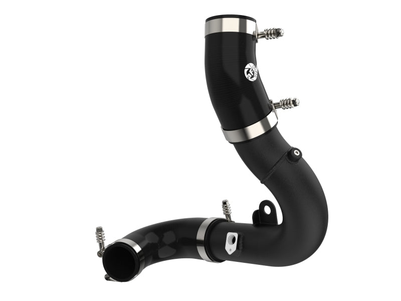 أنبوب شحن بارد من الألومنيوم aFe Bladerunner مقاس 2.75 بوصة أسود لسيارة VW GTI (MKVIII) 22-23 L4-2.0L (t)