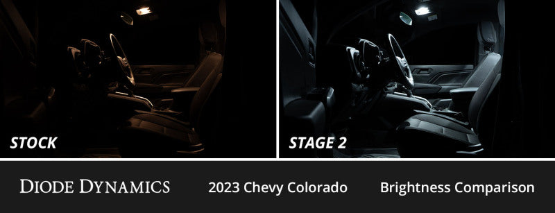 Diode Dynamics 2023+ Chevrolet Colorado Interior LED Kit Cool White Stage 2