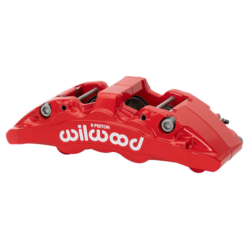 Wilwood caliper AERO6-DM toyota tacoma 15-21 1.62/1.38/1.38 1.25 rotor R/H red