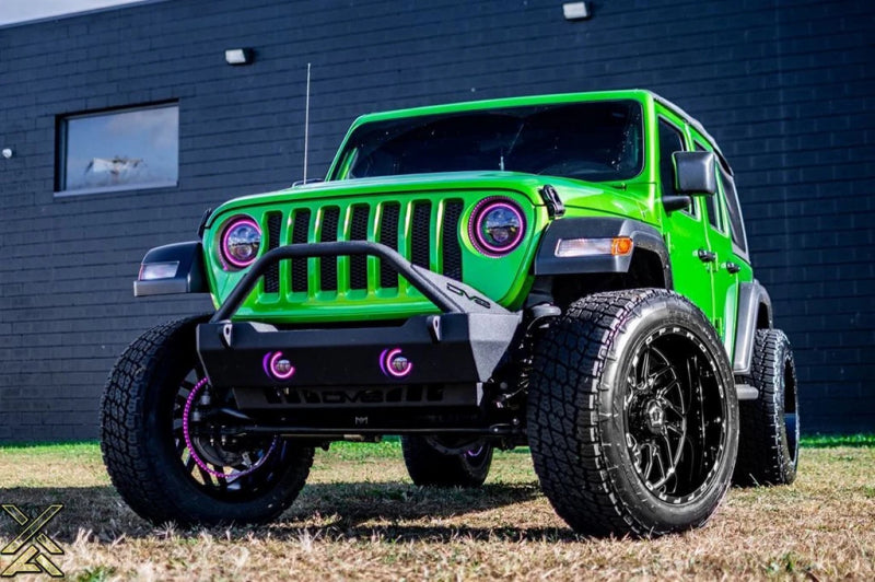 Oracle Jeep Wrangler JL/Gladiator JT 7in. High Powered LED Headlights (Pair) ColorSHIFT
