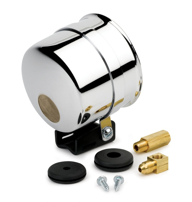 حامل قاعدة Autometer مقاس 3-3/8 بوصة مع كوب من الكروم