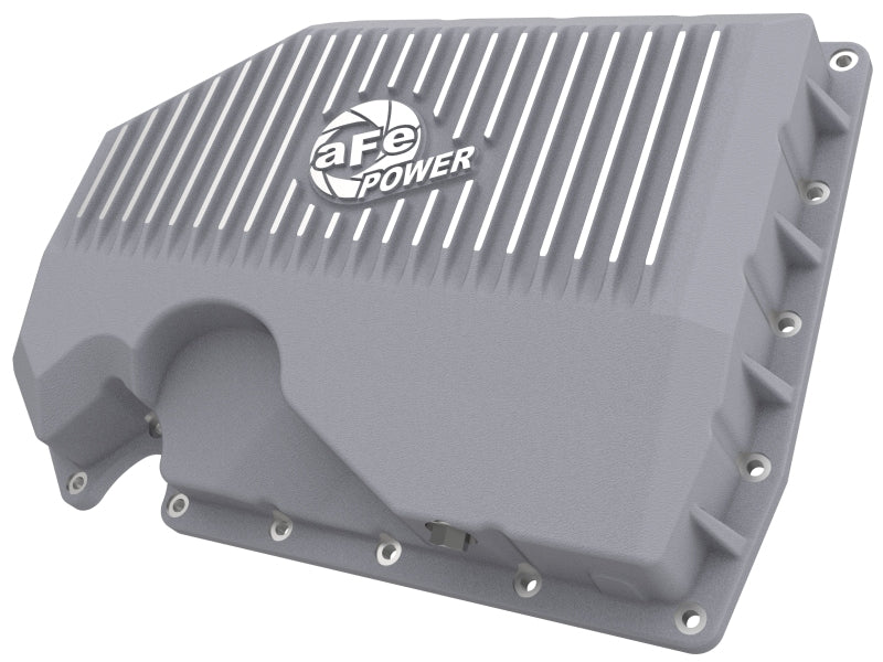 aFe 05-19 VW 1.8L/2.0L بدون مستشعر زيت، وعاء زيت المحرك، سلسلة Raw POWER Street مع زعانف آلية