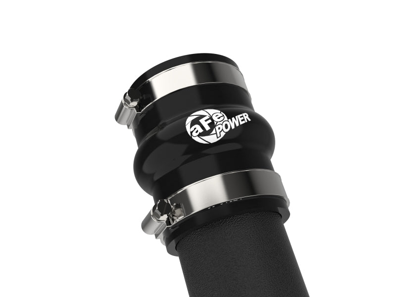 أنبوب شحن ساخن من الألومنيوم aFe BladeRunner مقاس 2-1/2 بوصة باللون الأسود لسيارة Subaru WRX H4-2.4L (t) موديل 2002-2003